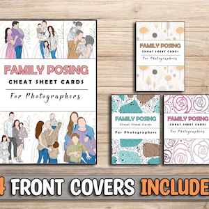Family Posing Cheat Sheet Cards | Printable Photography Basics ...
