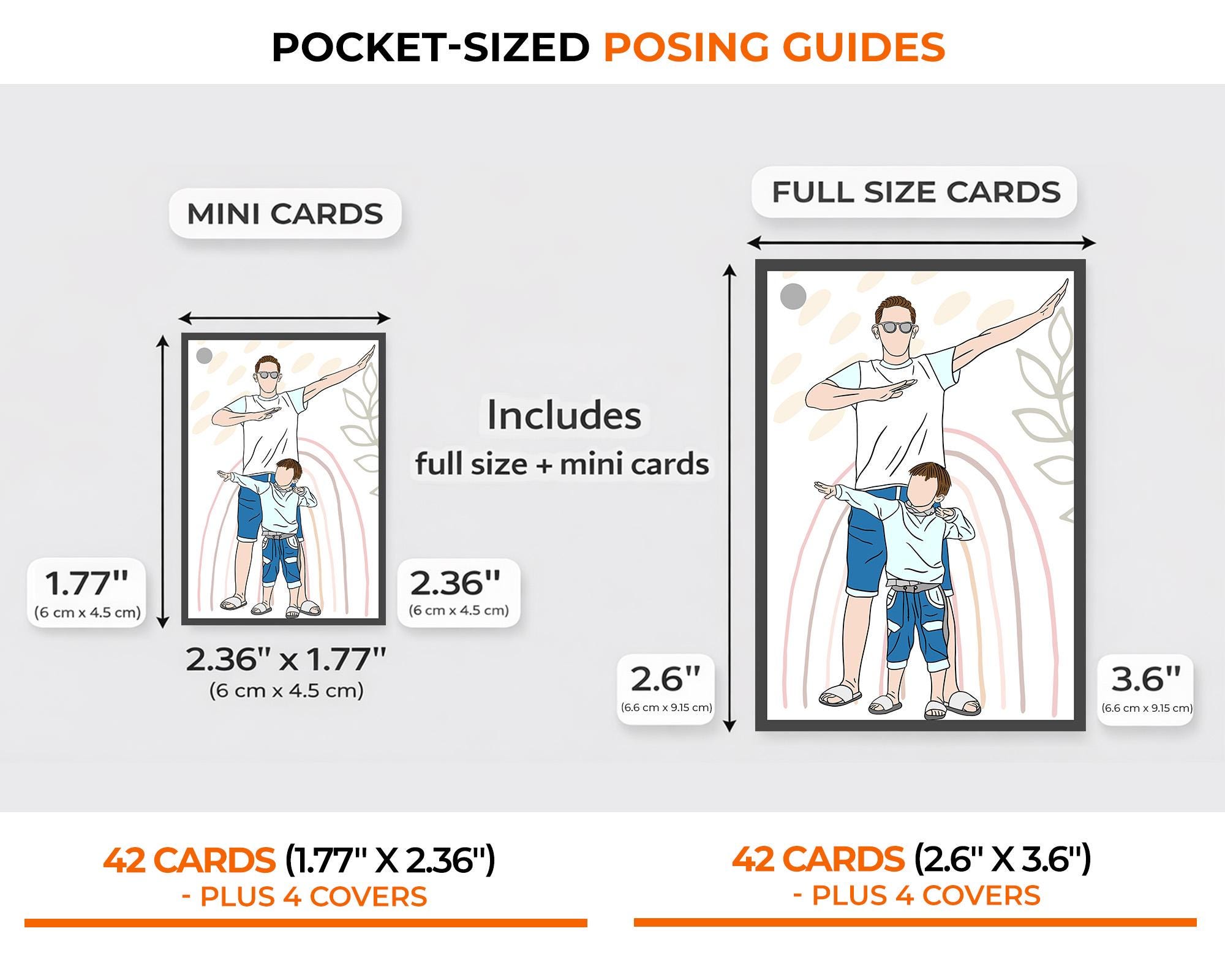 Family Posing Cheat Sheet Cards | Printable Photography Basics ...