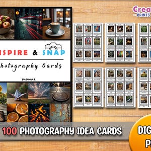 Tarjetas con ideas para fotografía / Tarjetas imprimibles para hacer tú mismo / Fundamentos de fotografía / Descargas / Manuales de fotografía / Tarjetas de referencia para tu cámara