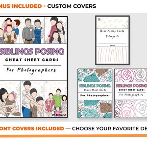 Siblings Posing Cheat Sheet Cards | Printable Photography Basics ...