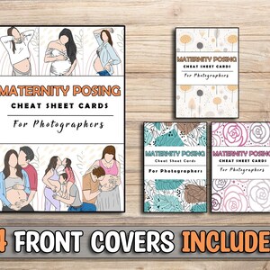 Maternity Posing Cheat Sheet Cards | Printable Photography Basics ...