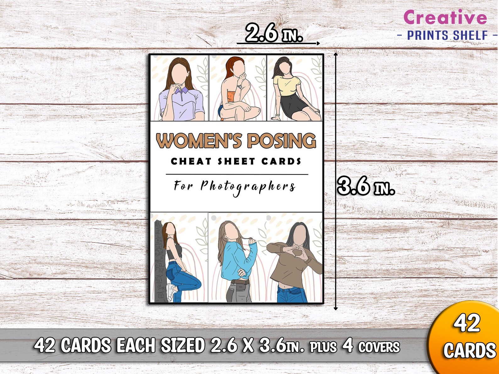 Women's Posing Cheat Sheet Cards | Printable Photography Basics ...