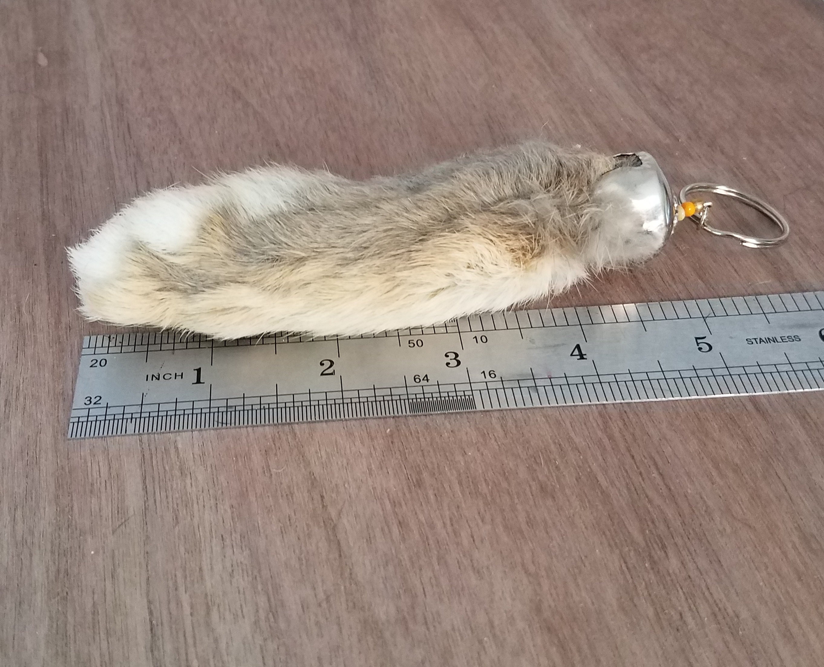 Rabbit's Foot Keychain Etsy