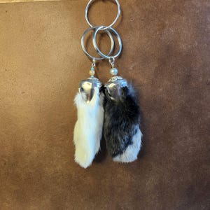 Little Paws Rabbit's Foot Keychain