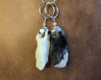 Little Paws Rabbit's Foot Keychain