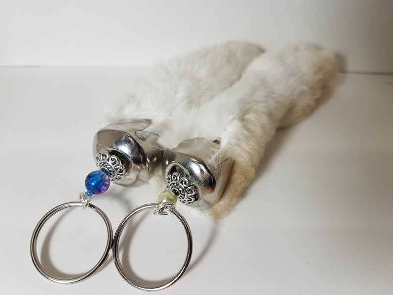 Rabbit's Foot Keychain Etsy
