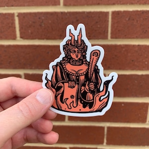 Deal with the Devil sticker
