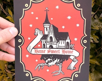 Baba Yaga Art Print