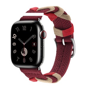 Apple Watch Hermes Series 9 45mm With Orange Sports Band