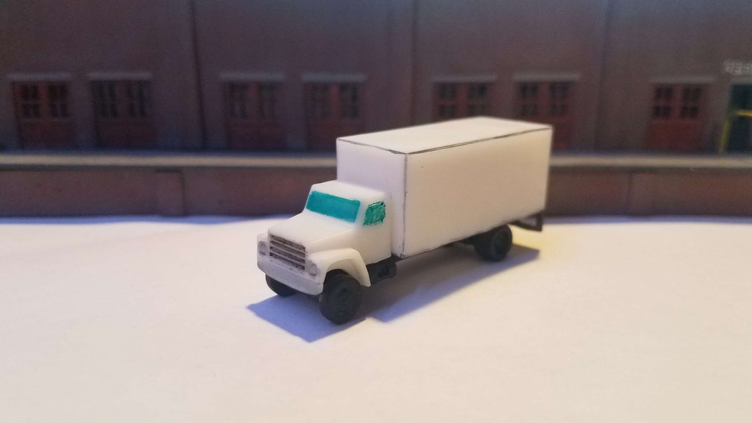 RTR N Scale Box Straight Truck - Etsy
