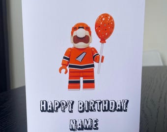 Sheffield Ice Hockey Mascot Birthday Card