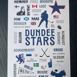 Ice Hockey Team Print Dundee