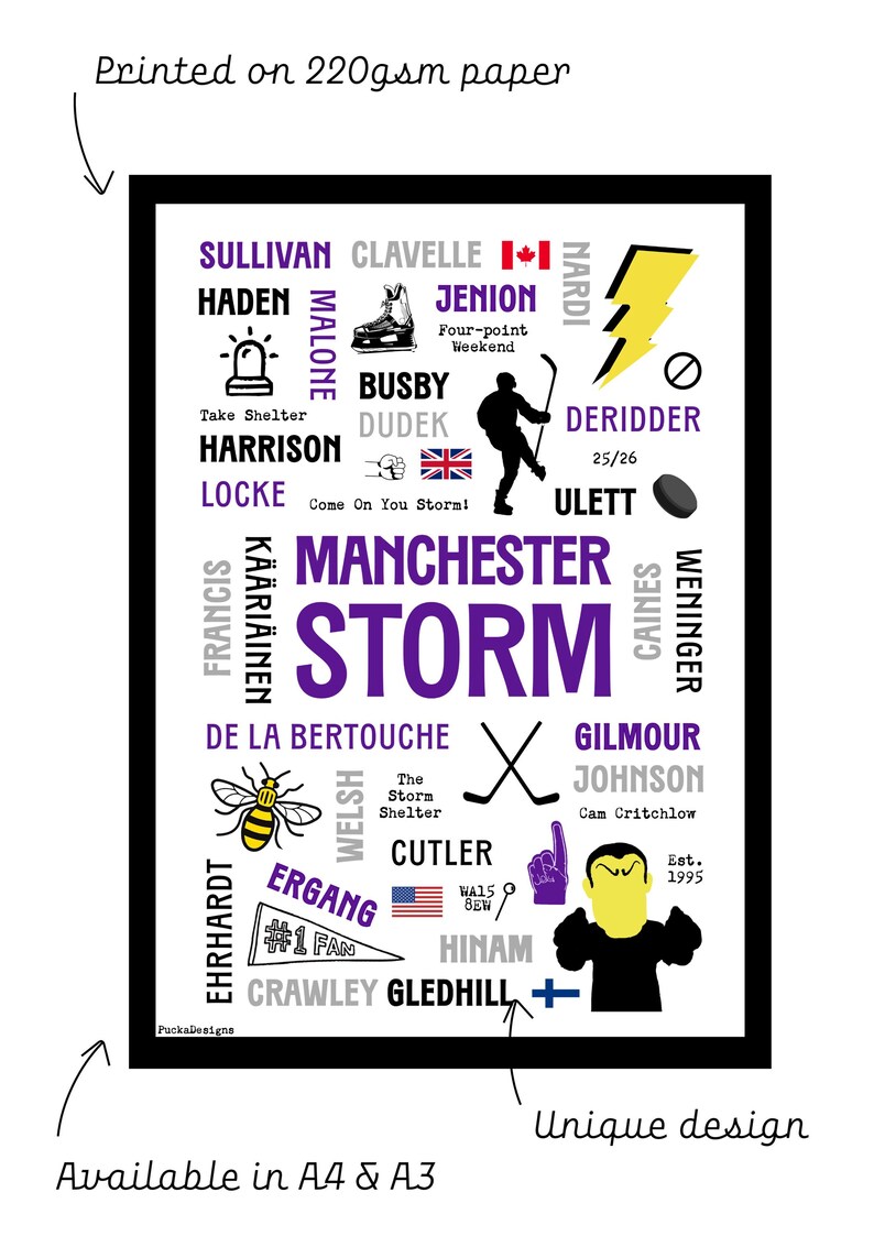 Ice Hockey Team Print image 2