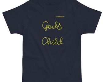 Toddler jersey t-shirt, T Shirt, Jasir Gear, God's Child
