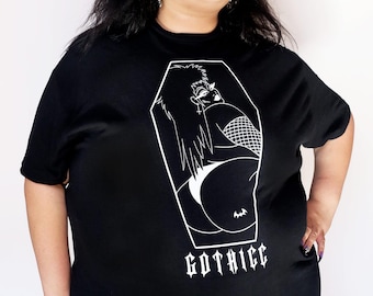 Gothicc Unisex T-shirt - Goth, body positive, plus size graphic tee