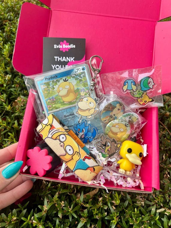 Blind Box • Pokemon Mystery Gifts, Pokemon Trading Cards, Handmade Pokemon Charms & Gifts