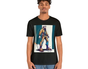 Big Foot Synth Unisex Jersey Kurzarm T-Shirt