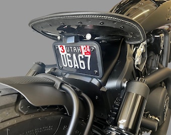 Indian Scout 1920 Solo Sitz Hintere Kennzeichenhalterung