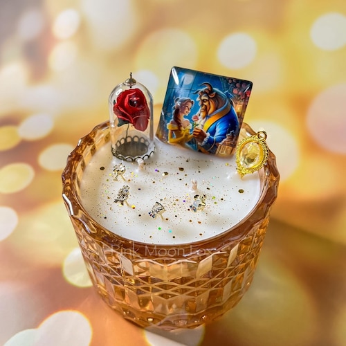 Beauty and the Beast Themed Candle - Etsy