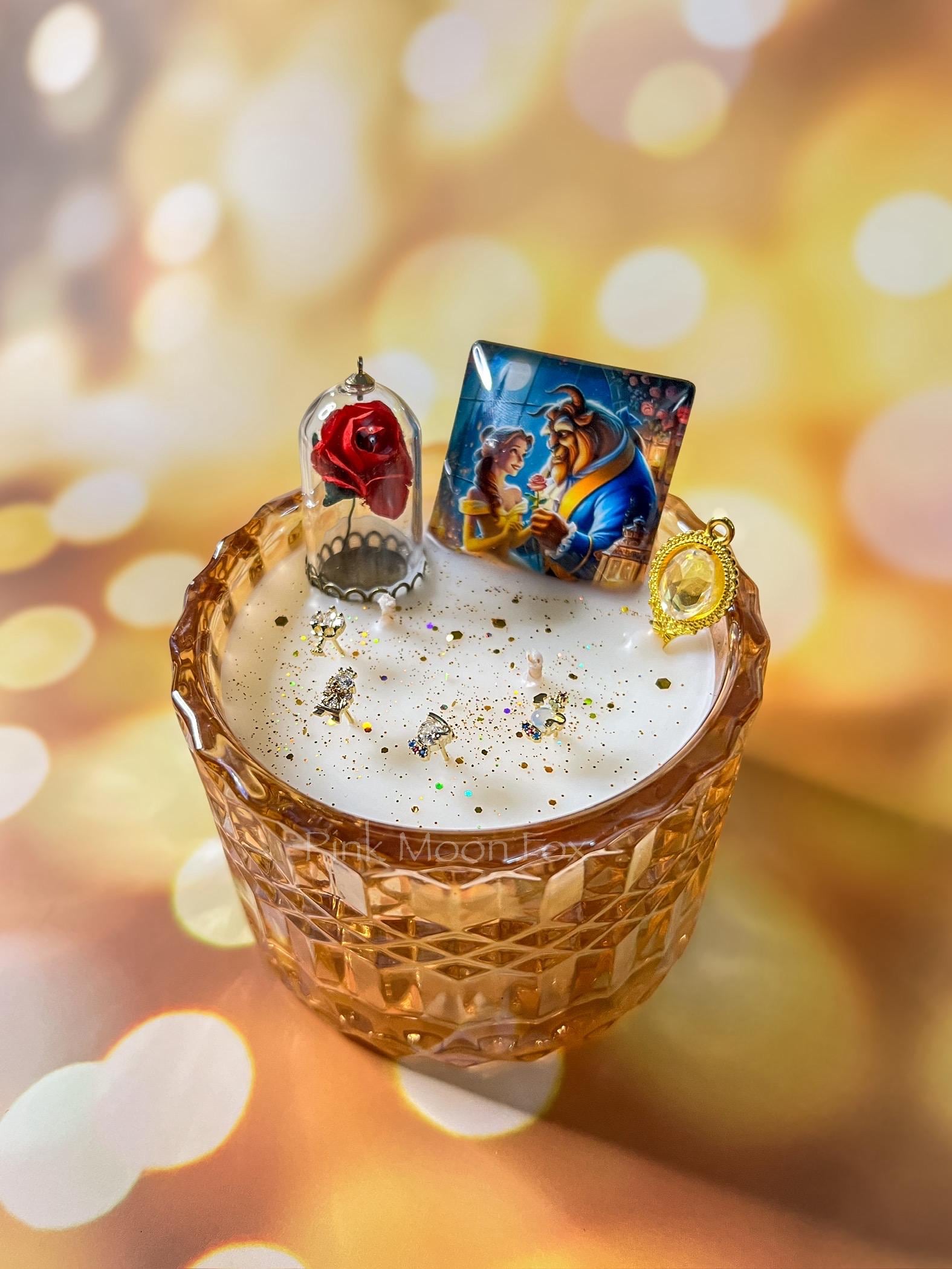 Beauty and the Beast Themed Candle - Etsy