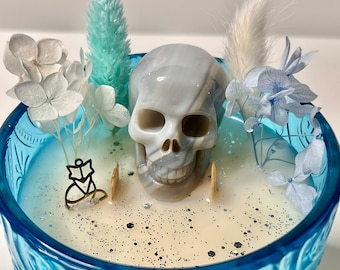 Agate Crystal Skull