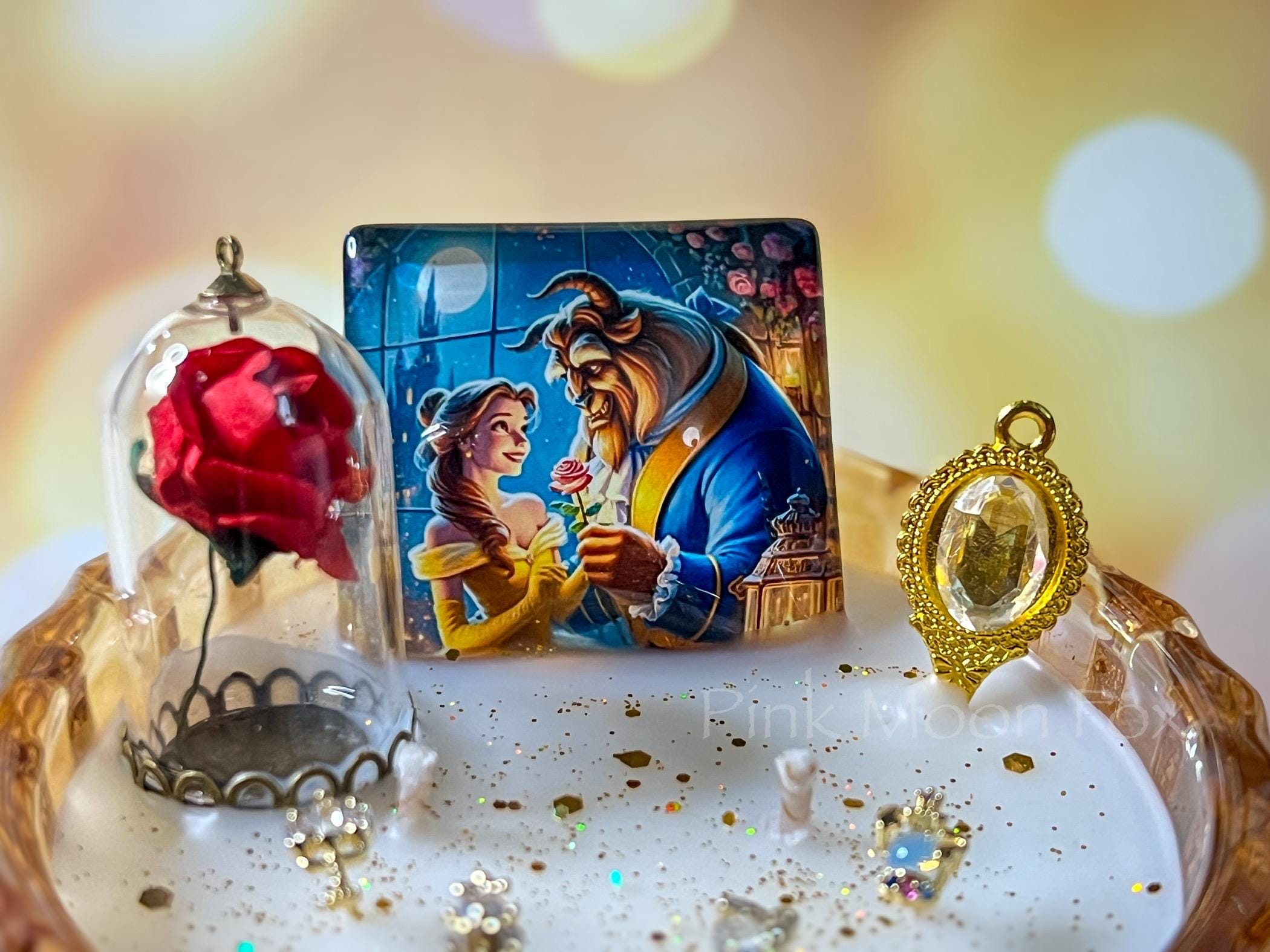 Beauty and the Beast Themed Candle - Etsy