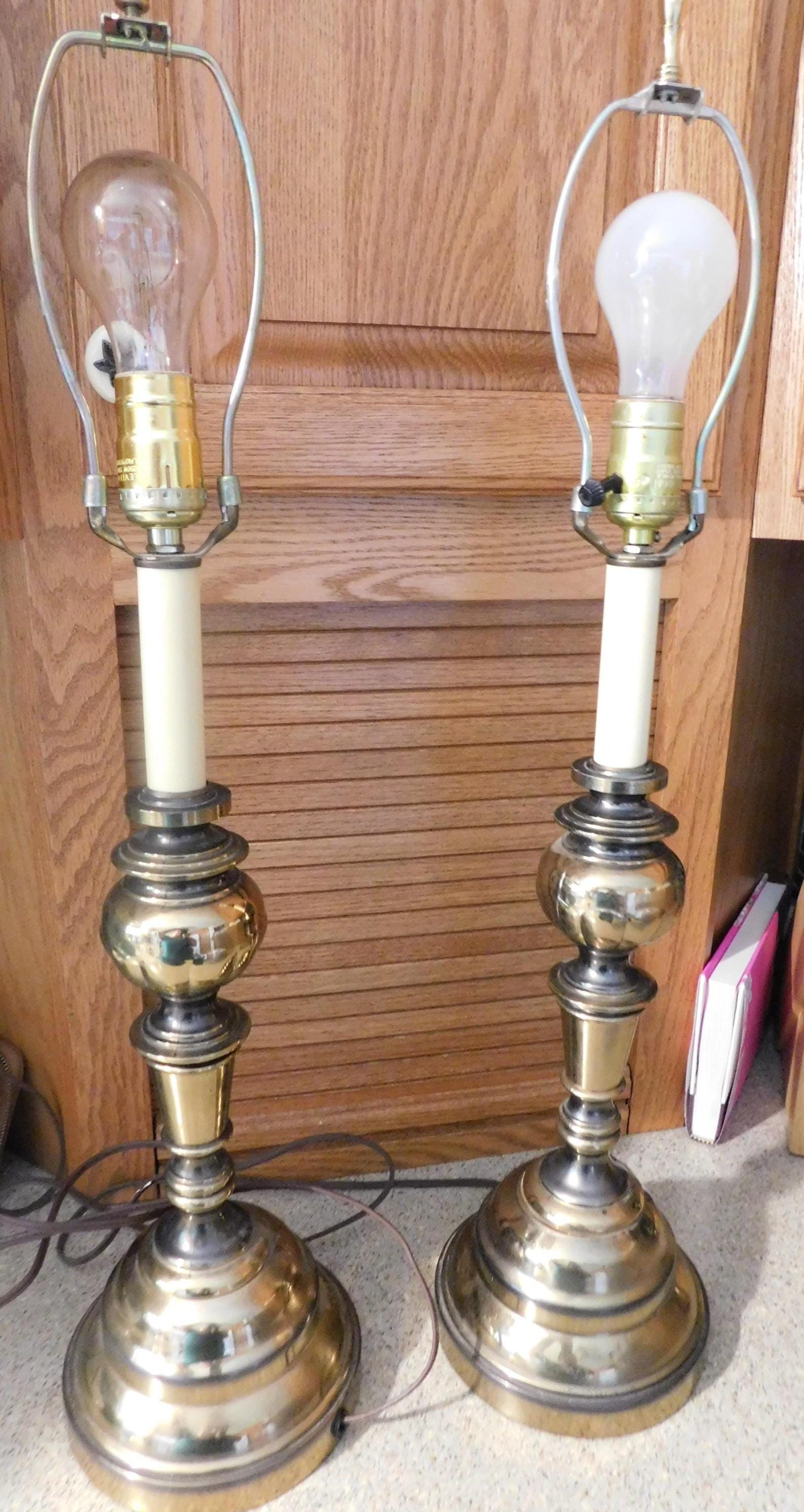 Leviton Brass Floor Lamp - Etsy