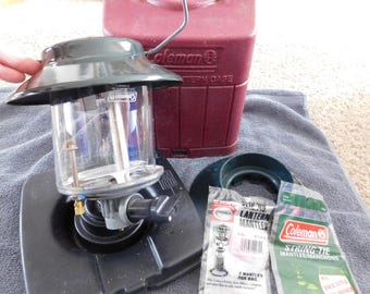 Century Tool & MFG Co., Propane Lantern, Schott Suprax Glas Globe