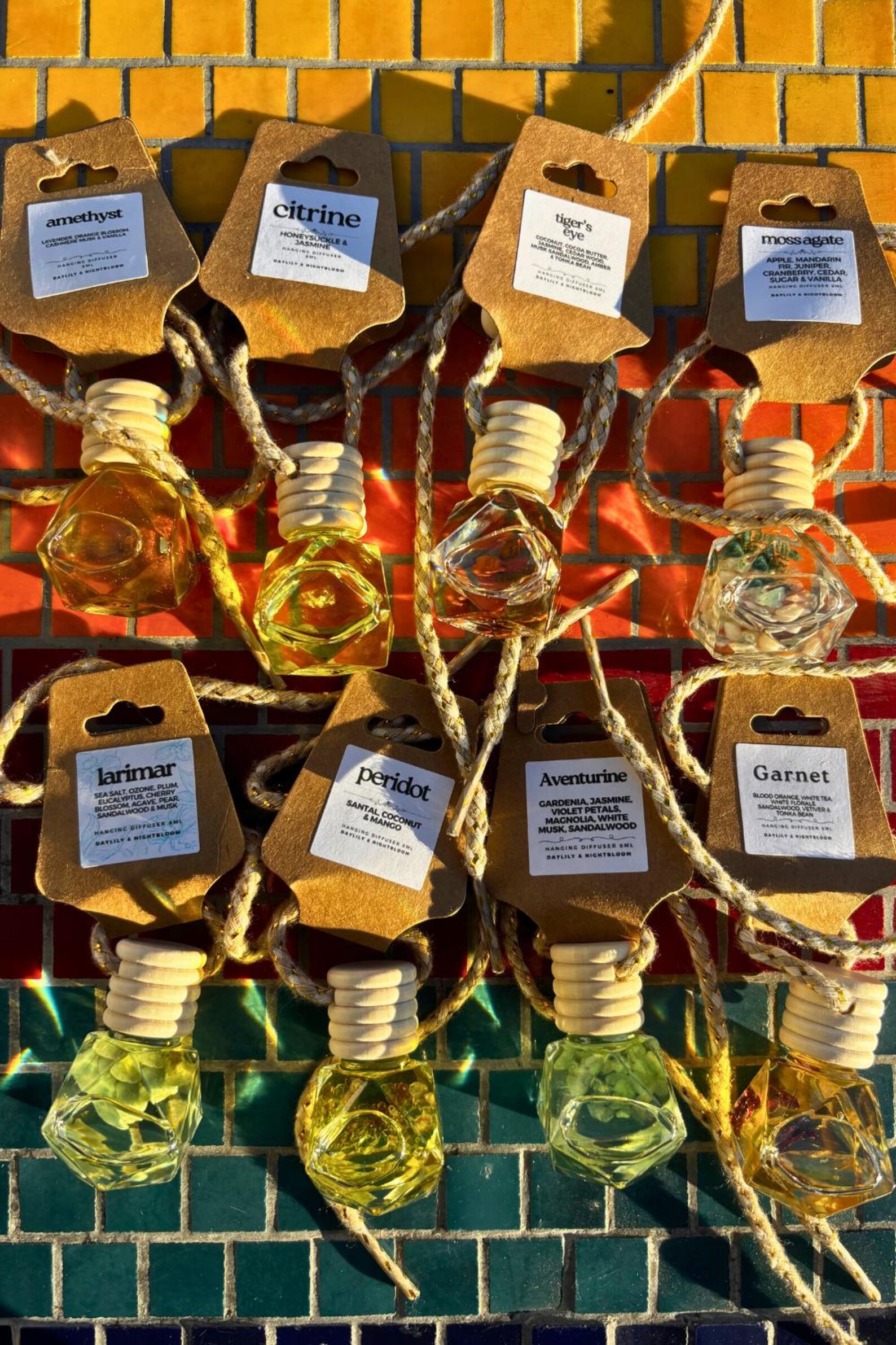Hanging Car Reed Diffusers - D&N Signature Scents | Car Freshies | Gift ...