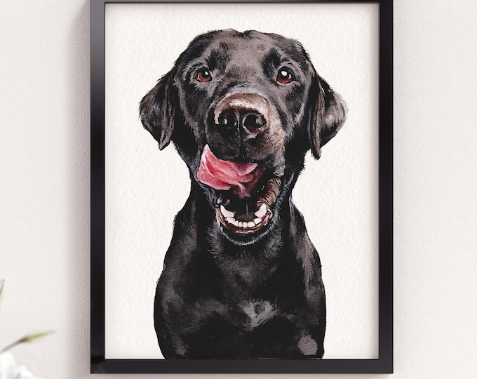 Custom Pet Portrait Watercolor,Using Pet Photo,Hand Painted Dog Portrait,Cat Portrait,Pet Portrait from Photo,Pet Memorial Gift,Pet Painting