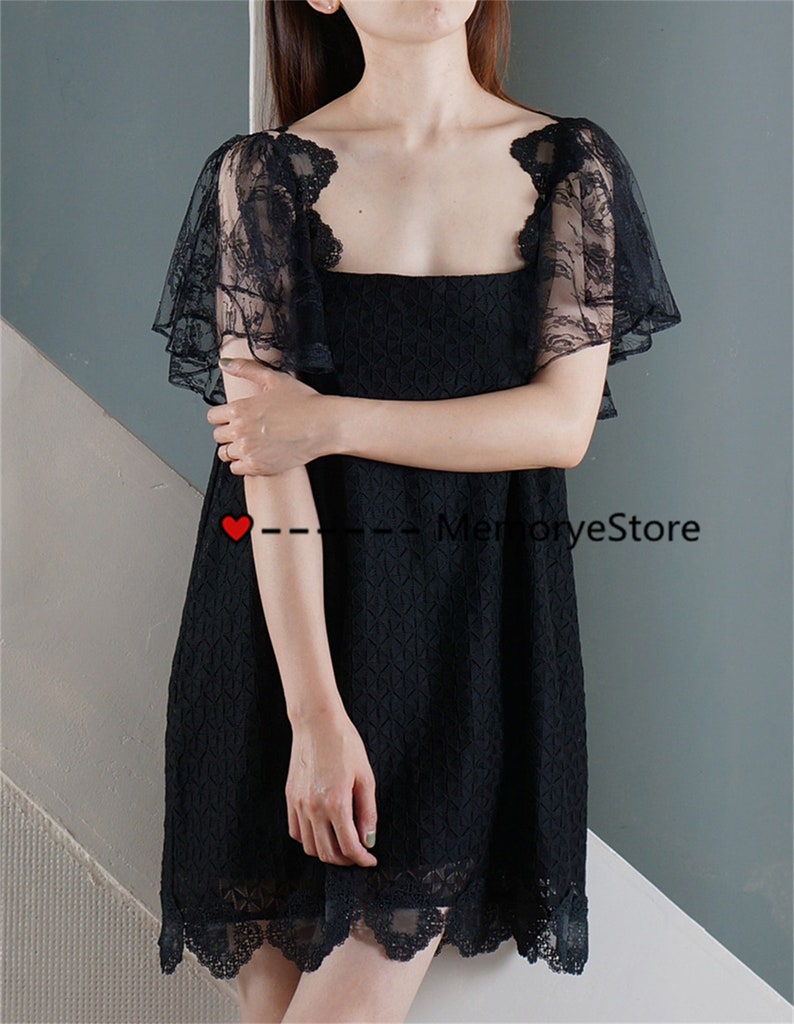 black prom dress and date