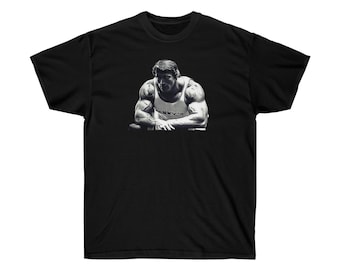 Arnold Schwarzenegger Famous Picture T-shirt Streetwear