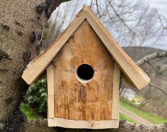 Slab Wood Birdhouse