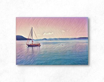 Sailboat Views| Obstruction Pass State Park| Olga WA| Orcas Island| PNW Hike| PNW Sailing| San Juan Islands| Home Decor| Gifts|
