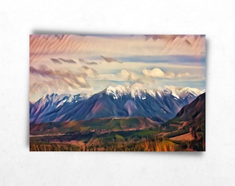 Snoqualmie Valley Mountaintops | Pacific Northwest scenery| Cascade Mountain Views| Home Decor| North Bend WA| Rattlesnake Ridge| PNW Hike