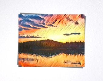 Cascade Lake Print| Orcas Island| San Juan Islands| Moran State Park| PNW Scenery| Washington Lakes| Island Time| WA Photography| Home Decor