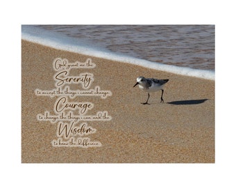 SERENITY PRAYER Horizontal Posters