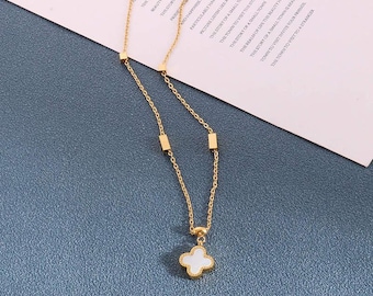 Clover Pendant Necklace - Vancleef/luxury/4Clover/SingleClover