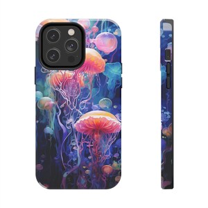 Jellyfish Ocean Beach Vibes iPhone 14 13 12 11 X 8 7 Mini 13 12 Pro Max 14 13 12 11 Pro 14 13 12 11 Iphone Xr Xs Max Se Plus 8 7 Phone Case