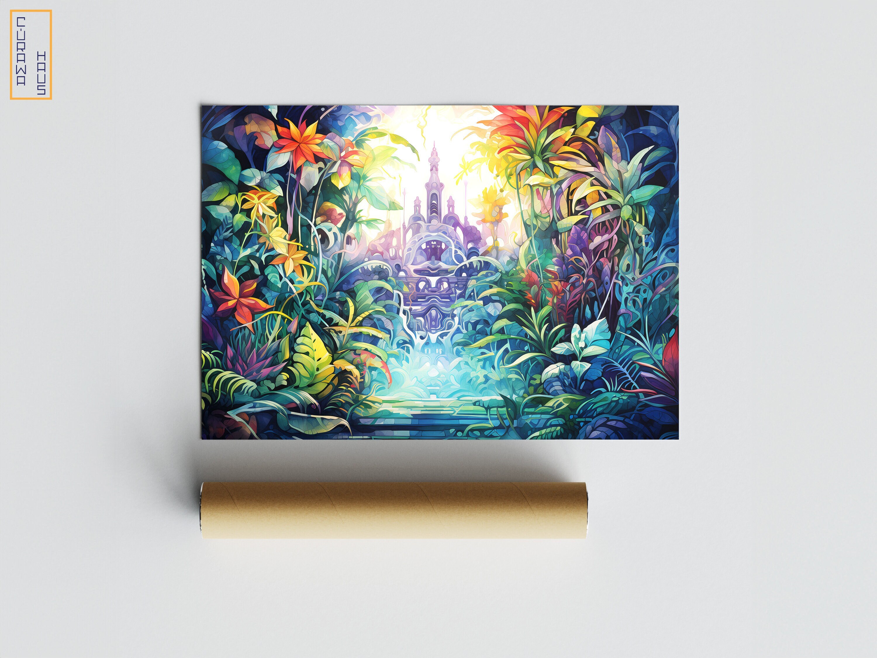 Ayahuasca vision art - Etsy 日本