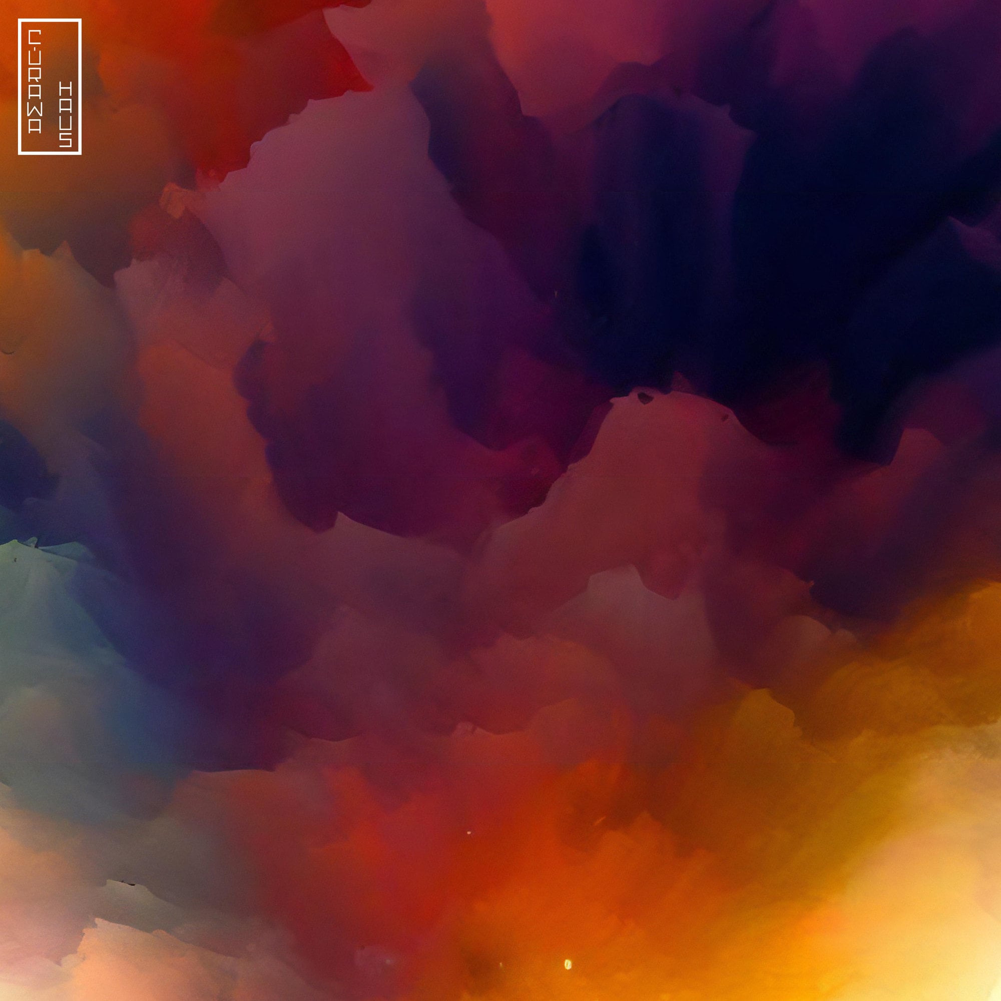Sense of Self Square Art Wall Digital Image Colorful Breathe Digital ...