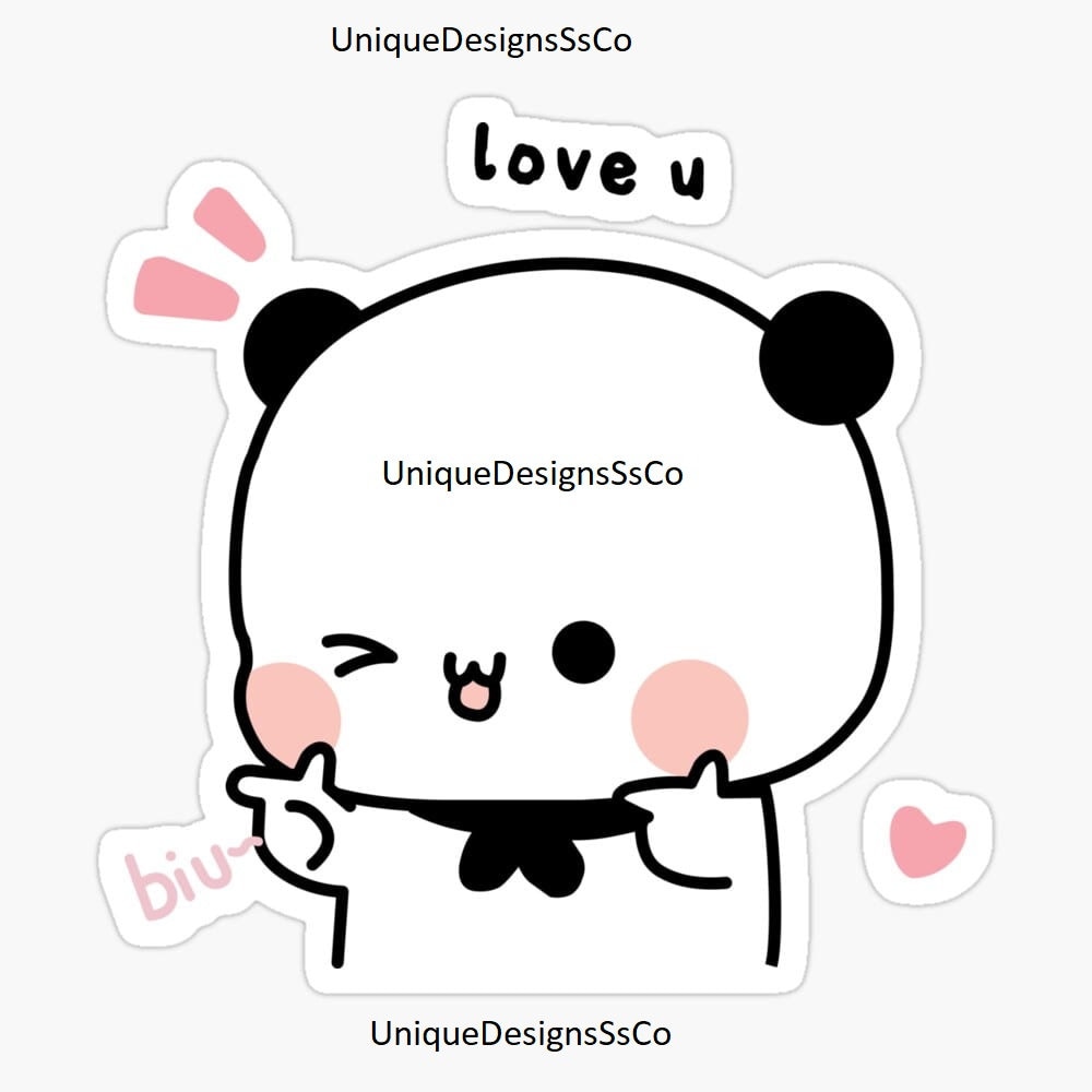 Dudu and Bubu Desingsticker Desingunique Design Products for Your