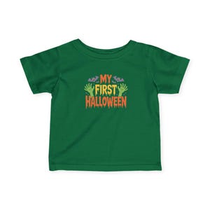 My First Halloween Infant Tee, Baby Halloween T-Shirt, Cute Halloween Apparel, Baby Shower Gift, Infant Costume Top