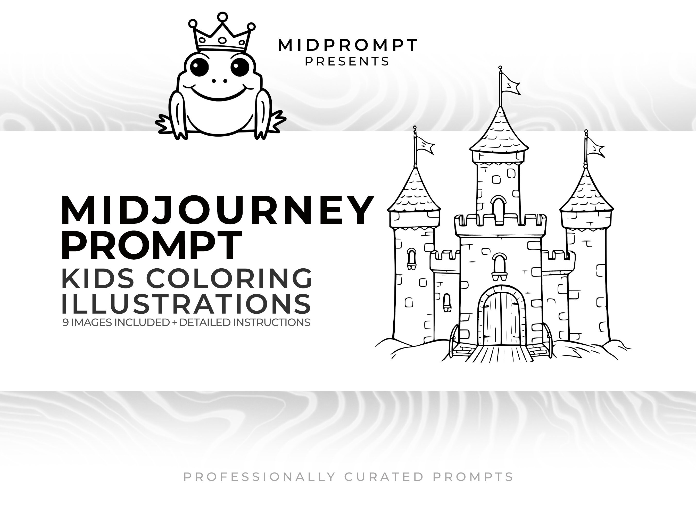 Midjourney Prompts for Coloring Book - Etsy