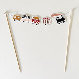 Train Cake Banner