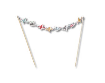 Airplane Cake Banner
