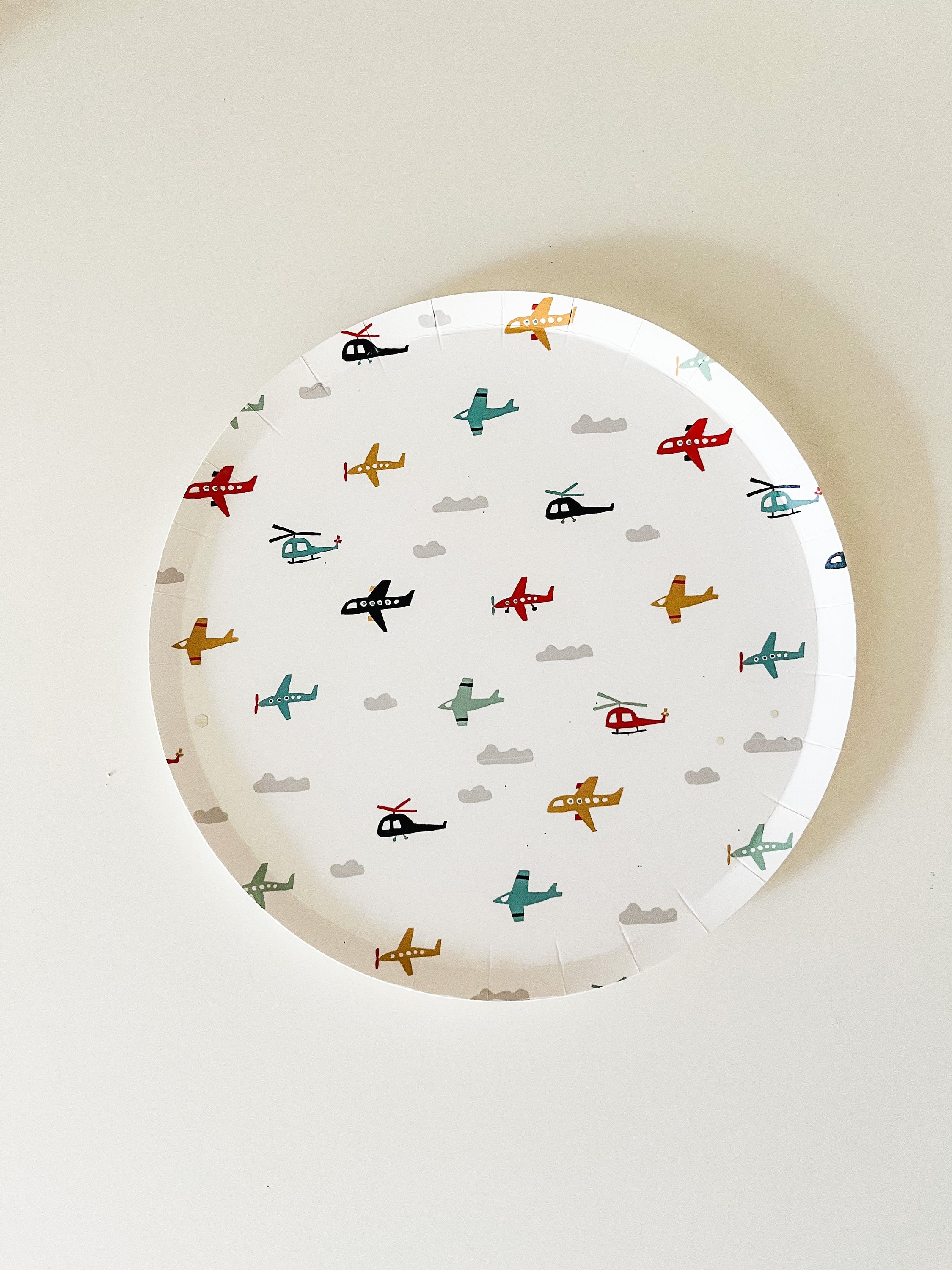 Pastel - Ombre Splatter Large Paper Plates – Partyloving