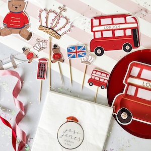 London Cake Toppers