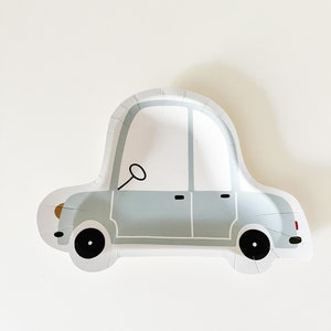 Piatto a forma di auto (set da 8)