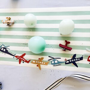 Airplane Birthday Party Banner image 3
